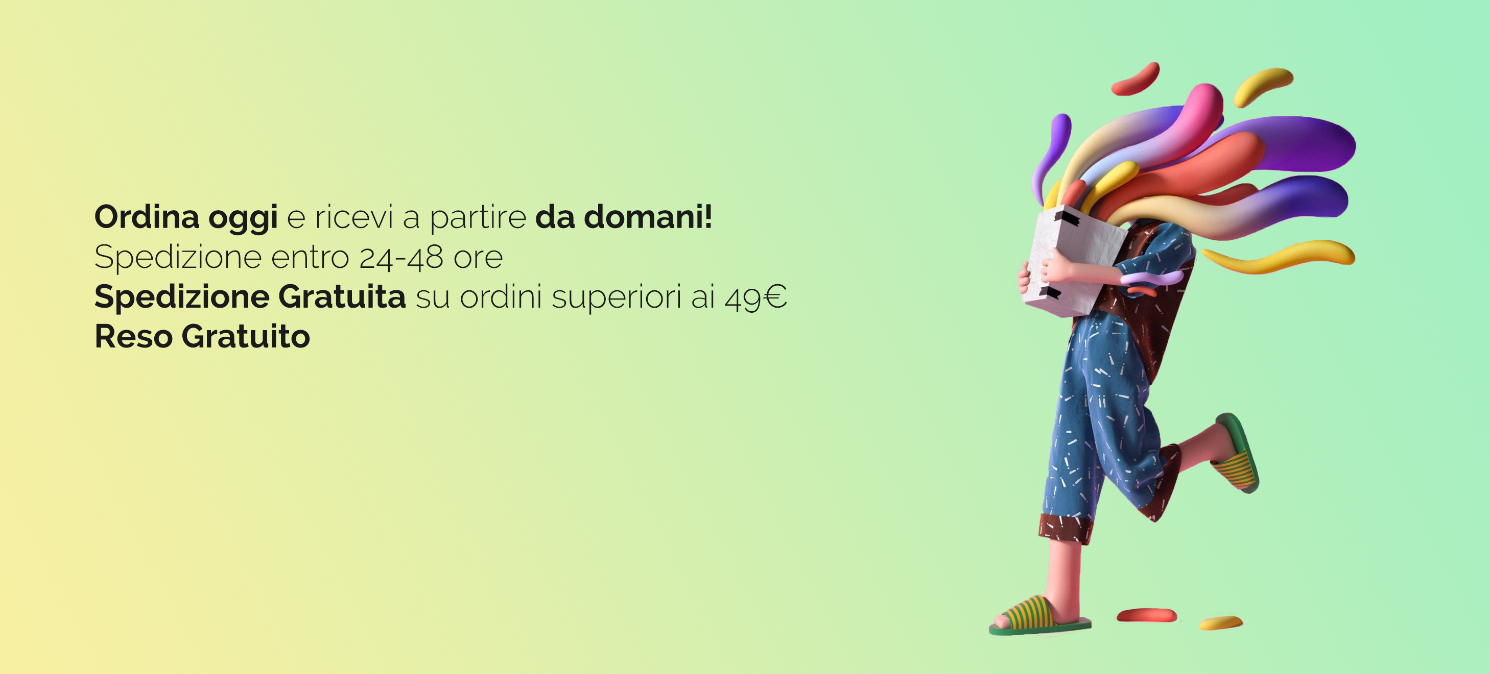 Ordina oggi e ricevilo a partire da domani! Spedizione entro le 24-48 ore Spedizione Gratuita su ordini superiori ai 49€ RESO GRATUITO